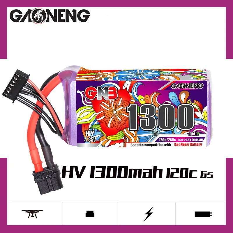 2Pcs GNB 6S Lipo Battery 22.8V - Drone Rc Leading ulasan dan harga