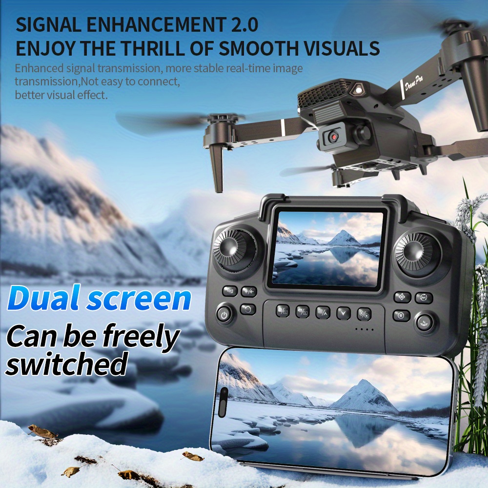 E88 Screen Control Professiona - Drone E88 Rc Quadcopter ulasan dan harga