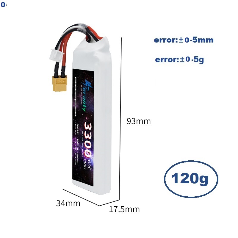 2S 7.4V LiPo Battery 3300mAh 6 - Drone Rc Leading ulasan dan harga
