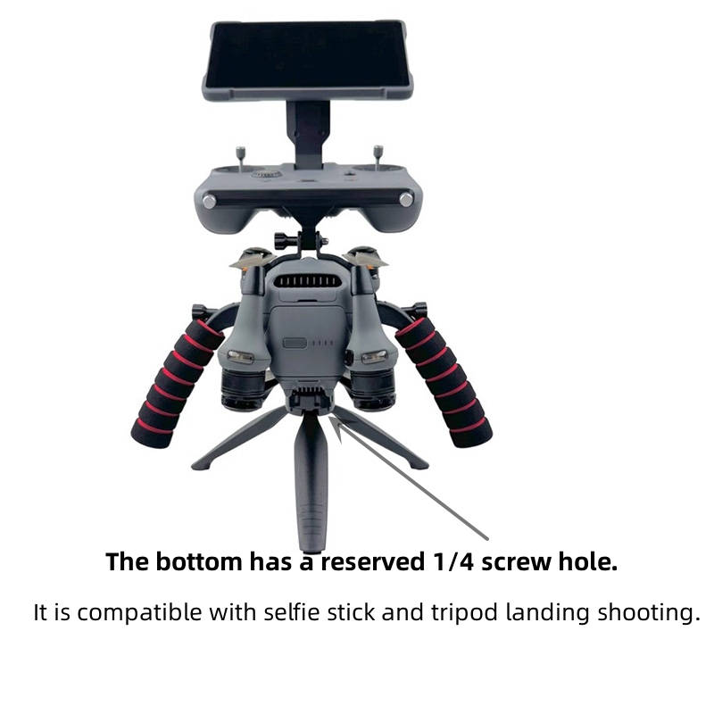 Dual Handheld Holder Handle fo - Drone Dji Rc Pro ulasan dan harga