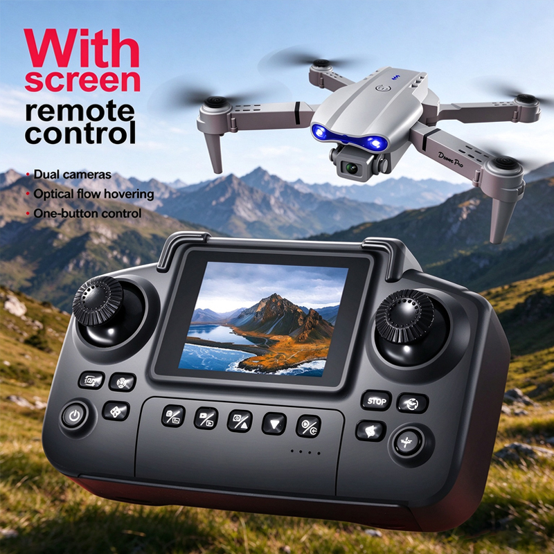 Upgrated E88 Screen Control WI - Drone E88 Rc Quadcopter ulasan dan harga