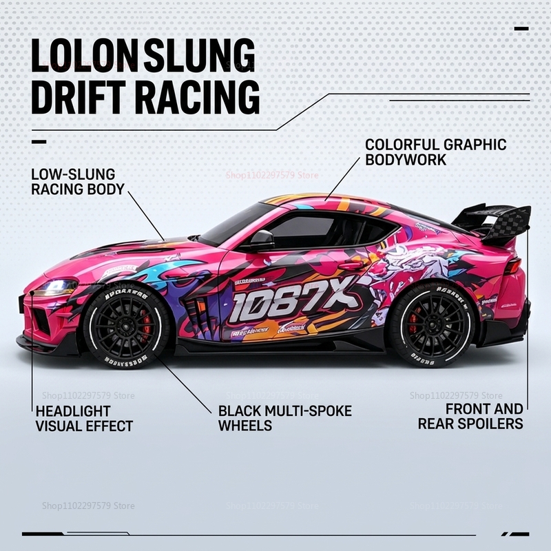 1:43 Scale 20KM/H RC Drift Car - Drone Ae Rc ulasan dan harga